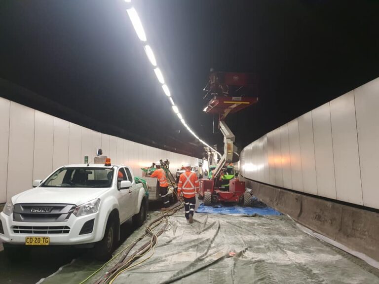 Lane Cove Tunnel Sandblasters Sydney